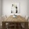 a dining table with chairs around it